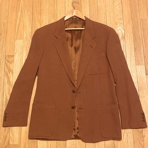 Emporio Armani man’s blazer size 50R or M. Rayon Linen blend. Mauve color. Super